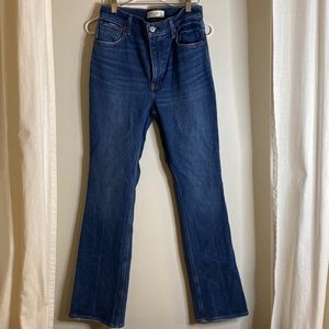 Abercrombie & Fitch the 70’s vintage flare ultra high rise jeans 27 (4)